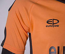 Футбольна форма Europaw 009 жовтогарячо-чорна, фото 3