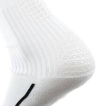 Гетри футбольні Europaw EP-001 білі з трикотажним носком, фото 2