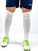 Гетри футбольні Europaw EP-001 білі з трикотажним носком, фото 5