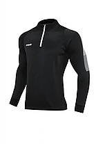 Спортивний костюм Europaw Limber Up 2101 Short zipper чорно-білий, фото 3