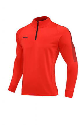 Спортивний костюм для дітей Europaw Limber Up Kid 2101 Short zipper чорно-червоний, фото 2