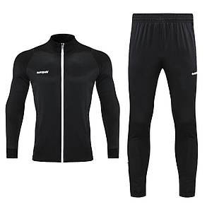 Спортивний костюм для дітей Europaw Limber Up Kid 2101 Long zipper чорно-білий, фото 2