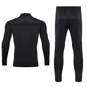 Спортивний костюм для дітей Europaw Limber Up Kid 2101 Long zipper чорно-білий, фото 2