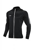 Спортивний костюм для дітей Europaw Limber Up Kid 2101 Long zipper чорно-білий, фото 3