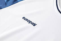 Футбольна форма для дітей Europaw 028 Classic light (kid) біло-темно-синя, фото 3