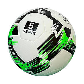 М'яч футбольний Europaw Proball2202 чорний-зелений, фото 2
