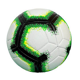 М'яч футбольний Europaw AFB чорний-зелений