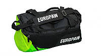 Сумка-рюкзак Europaw TR22 черный-салатовый