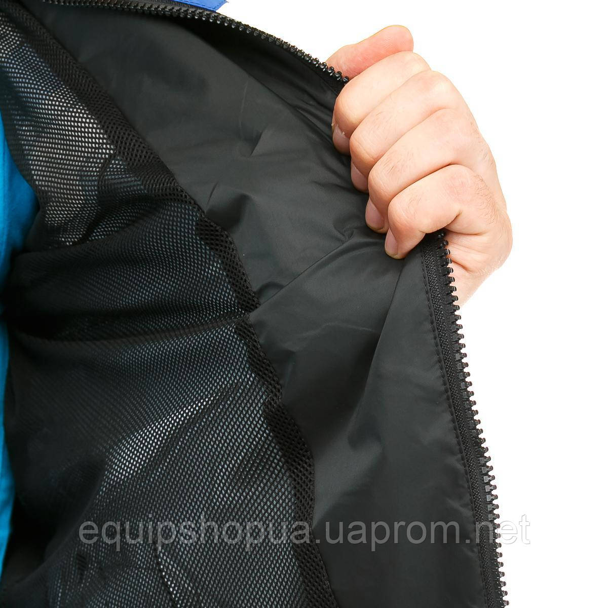Куртка ветрозащитная Europaw TeamLine черно-синяя XL - фото 10 - id-p1724536885