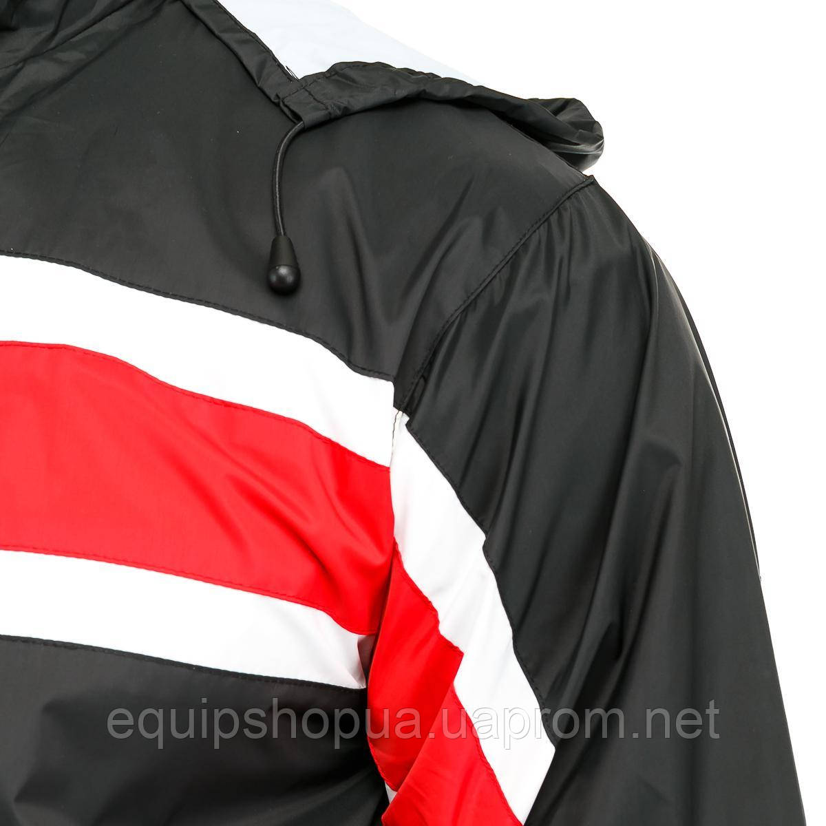 Куртка ветрозащитная Europaw TeamLine черно-красная S - фото 7 - id-p1724536892