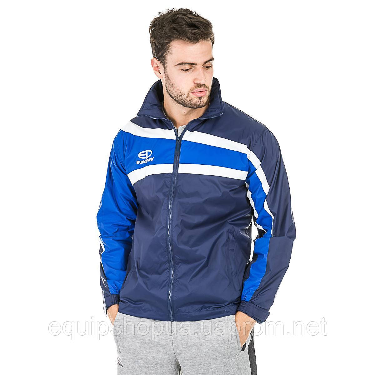Куртка ветрозащитная Europaw TeamLine сине-т.синяя M - фото 2 - id-p1724536905