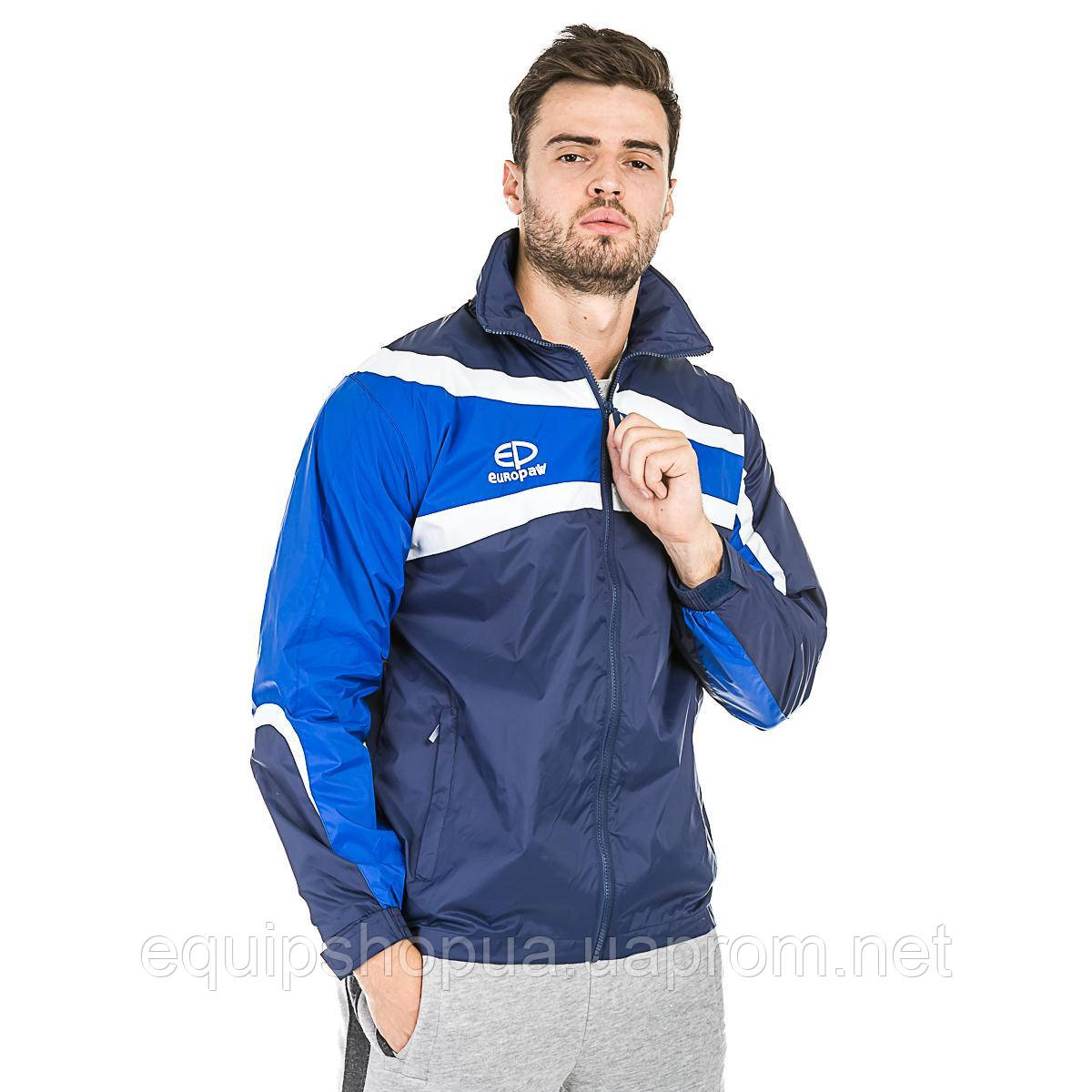 Куртка ветрозащитная Europaw TeamLine сине-т.синяя M - фото 3 - id-p1724536905