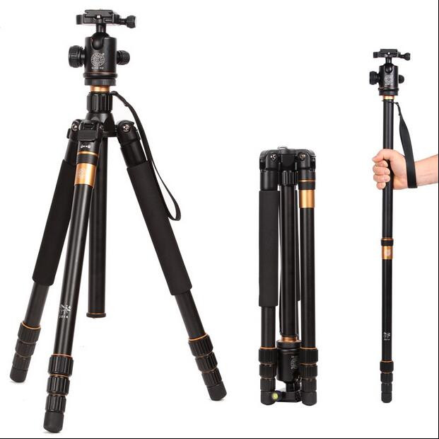 Штатив + монопод фірми QZSD для фотоапаратів - Q-999 (Q999) + головка QZSD-02