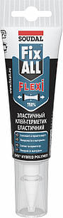 Клей мс полімер герметик FIX ALL Flexi білий 125 мл
