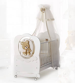 Ліжечко Baby Expert LETTINO ABBRACCI by TRUDI, фото 2