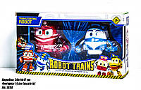 Детские игрушки фигурки Robot Trains Роботы поезда Кей и Альф BL1898 Art21693