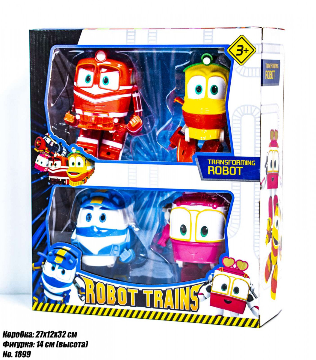 Дитячі іграшки фігурки Robot Trains Роботи поїзда BL1899 Art21694