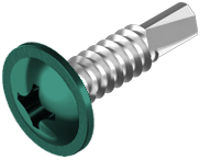 9TL Винт 4,2х16 RAL 3005 DIN 7504