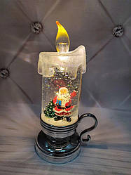 Світильник новорічний із дідом морозом 205739