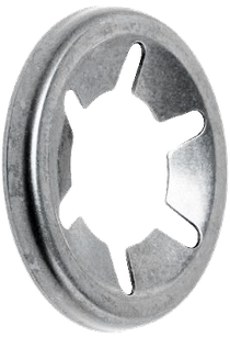 Шайба стопорна осьова цинк