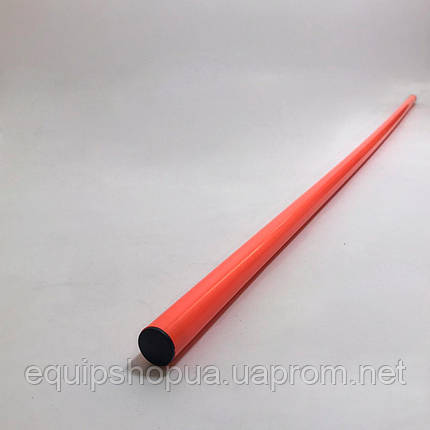 Палиця гімнастична Europaw 150 см жовтогаряча, фото 2