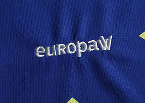 Футбольна форма Europaw 023 синьо-жовта, фото 3