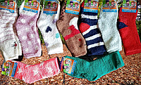Носки детские тёплые травка для девочек 7-10 лет.От 6 пар по 15грн.