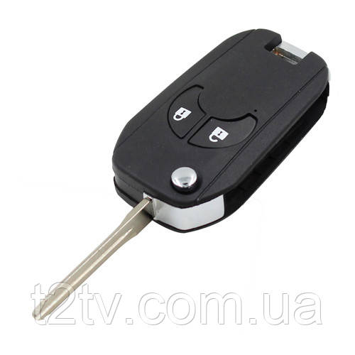 Викидний ключ, корпус під чип, 2кн, Nissan Qashqai Cube Micra, NSN14, фото 1