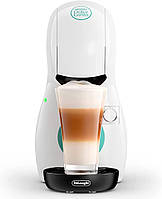 Капсульна Кавоварка DeLonghi Nescafe Dolce Gusto Piccolo XS White - Green (цвет белый - зелёный).