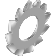 DIN 6798A Шайби стопорні зубчасті