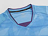 Футбольна форма з довгим рукавом Europaw 027W блакитно-біла, фото 4