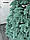 Штучна новорічна ялинка Преміум лита зелена блакитна, фото 7