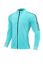 Спортивний костюм Europaw Limber Up 2101 Long zipper бірюзово-темно-синій, фото 2