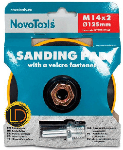 Диск д/абр.бум. 125 мм М14x2 з переходом.NovoTools