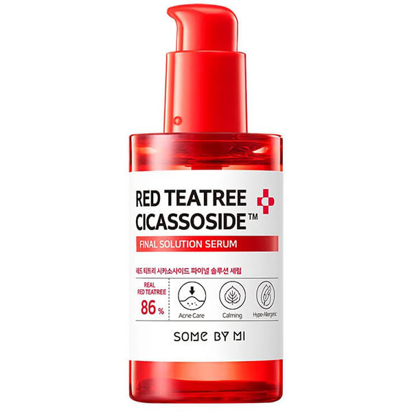 Some By Mi Red Tea Tree Cicassoside Final Solution Serum сироватка з чайним деревом і комплексом із центели
