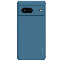 Чехол бампер Nillkin Super Frosted Shield Pro для Google Pixel 7 Blue