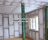 ЕКО утеплювач 80мм (тепло та звукоізоляція), рулон 9.6м², фото 5