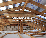 ЕКО утеплювач 80мм (тепло та звукоізоляція), рулон 9.6м², фото 6