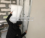 ЕКО утеплювач 80мм (тепло та звукоізоляція), рулон 9.6м², фото 3