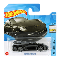 Машинка Базовая Hot Wheels Porsche 911 GT3 Factory Fresh 1:64 HCX85 Black 1шт