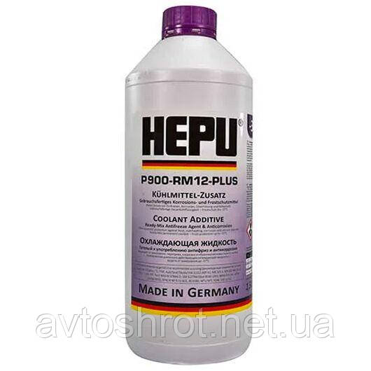 Антифриз G12+ концентрат фіолетовий -80 С 1,5л HEPU (В-во Німеччина)-Висока якість