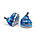 Навушники дротові KZ ZSN PRO без микрофону дводрайверні гібридні Original Блакитний, фото 3