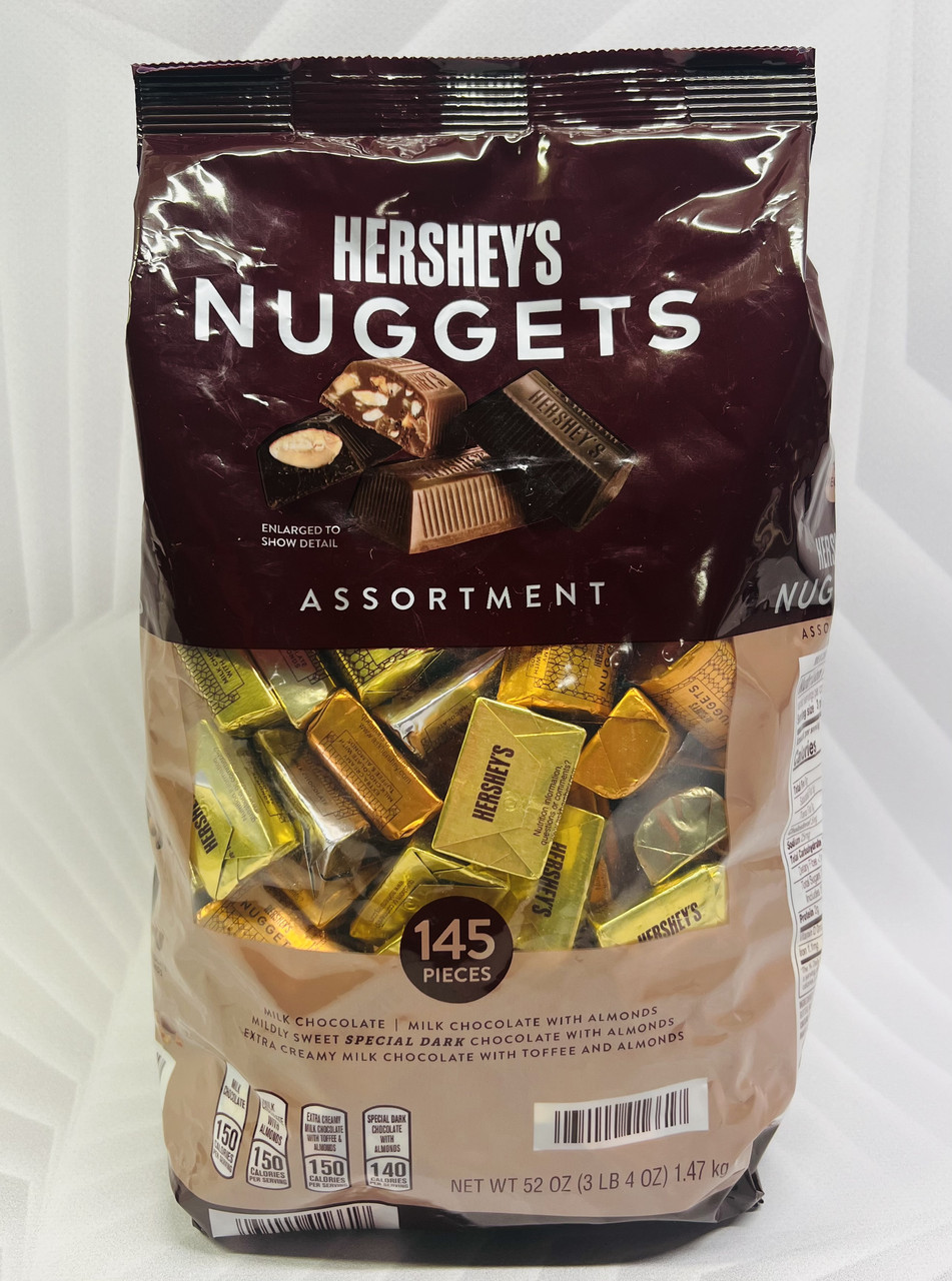 Шоколадні цукерки Hershey's Nuggets асорті смаків, 1.47 кг