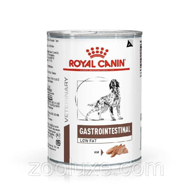 Royal Canin Gastro Intestinal Low Fat 410 г / Роял Канін Гастроінтестинал Лоу Фет 0,41 кг — корм для собак