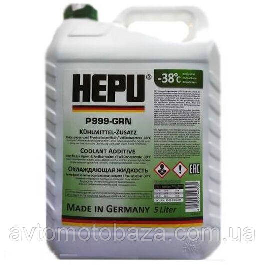 Антифриз G11 концентрат зеленый -80 С 5л HEPU (Пр-во Германия), цена ...