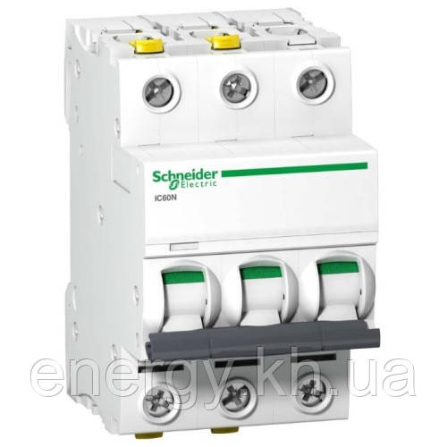 Автоматичний вимикач Schneider Acti9 iC60N 3Р 32А C
