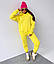 Теплий спортивний костюм жіночий на флісі оверсайз, колір сірий, блакитний, жовтий, чорний, бордовий, бузковий, фото 3
