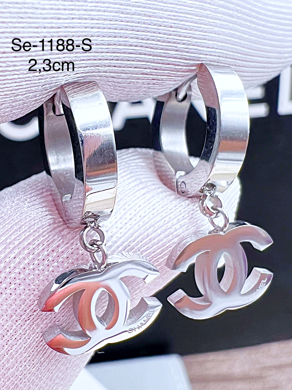 Сережки Stainlees Steel преміум