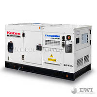 Дизельний генератор Koten KDW-150S 132 кВт