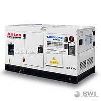 Дизельний генератор Koten KDW-250S 220 кВт